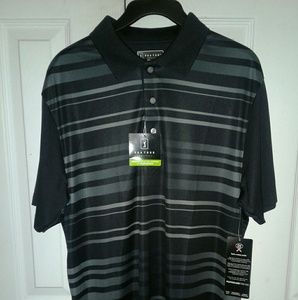 PGA TOUR BLACK POLO SHIRT